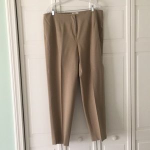 Talbots Tan Straight Leg Pants